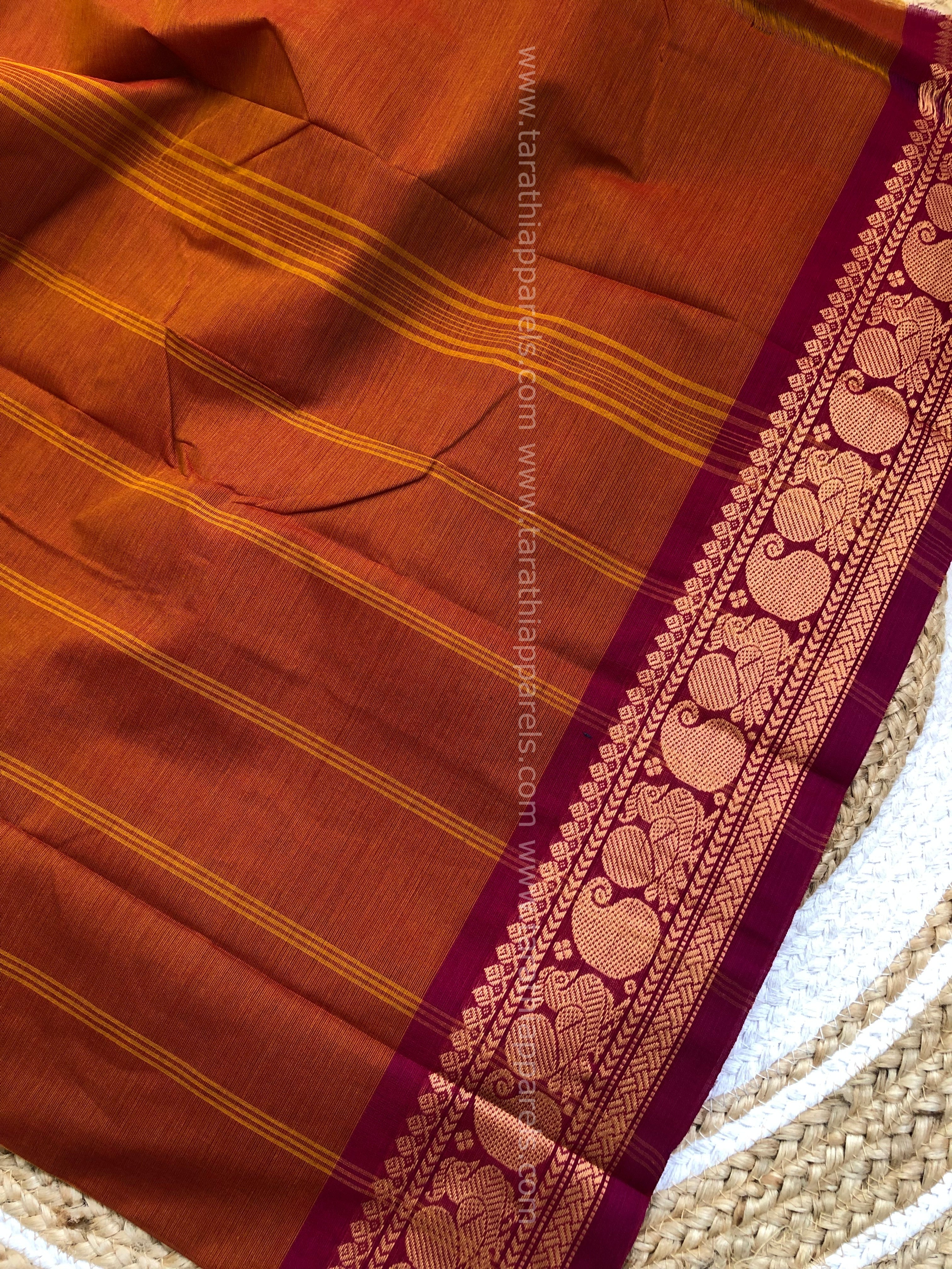 Chettinad Cotton saree CS08