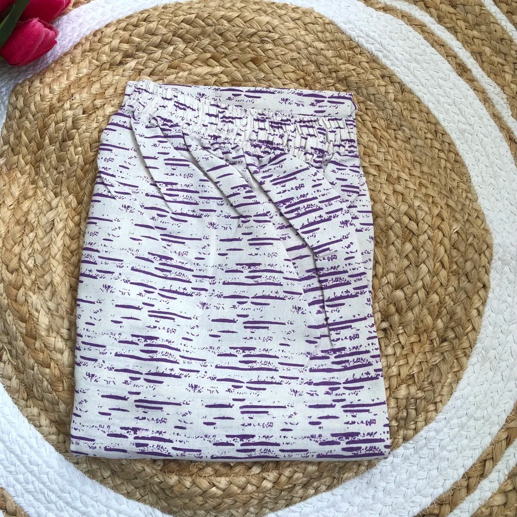 Tarathi Lavender Two Pieces Set