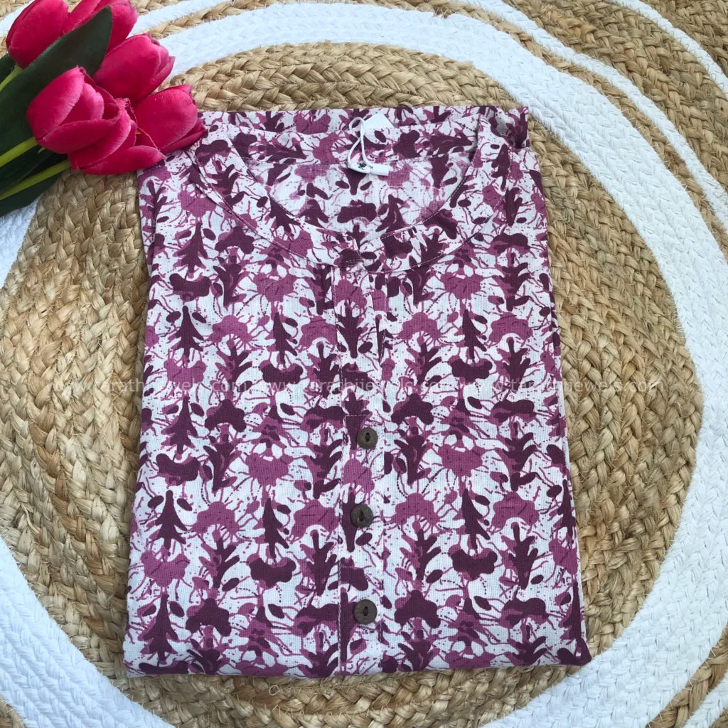 Tarathi Onion Pink Two Pieces Set