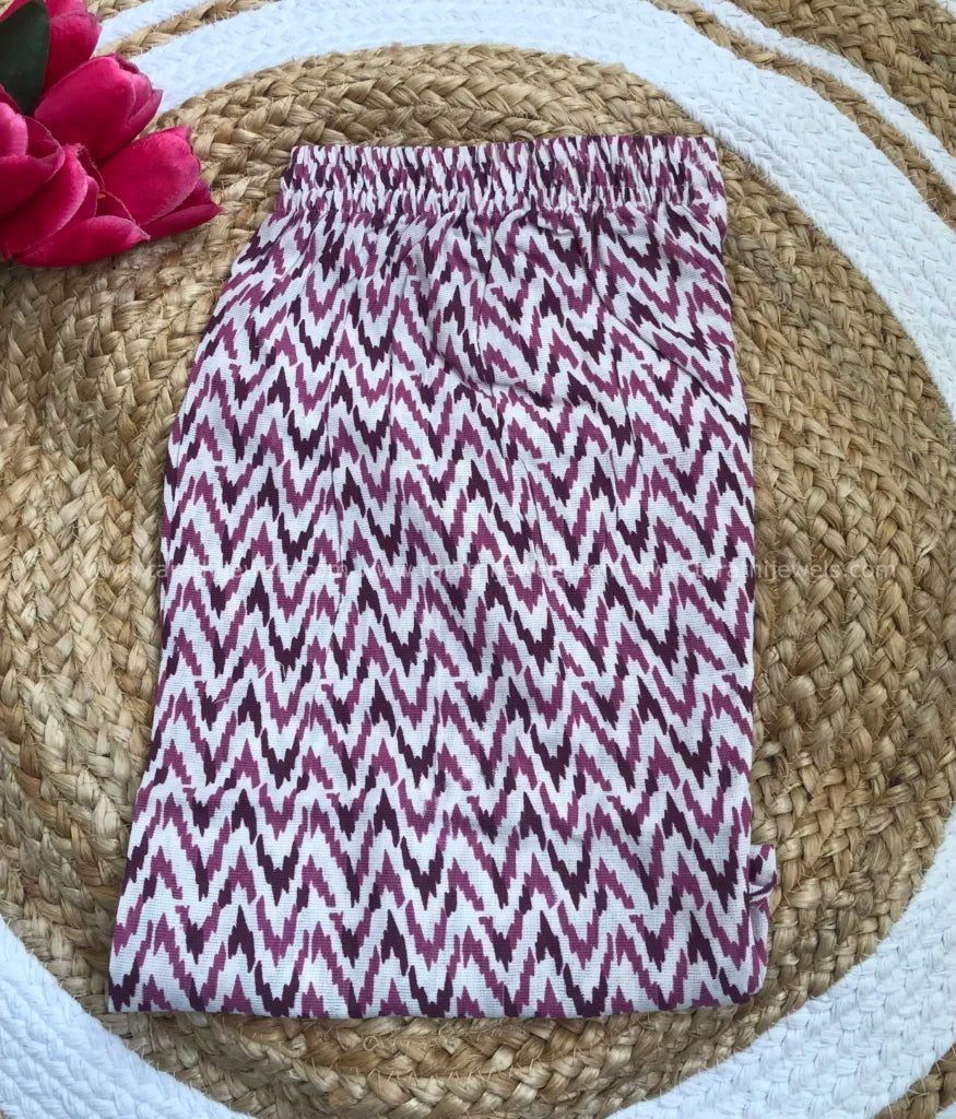 Tarathi Onion Pink Two Pieces Set