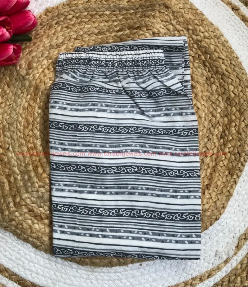 Tarathi Leaf Design Two Pieces Set