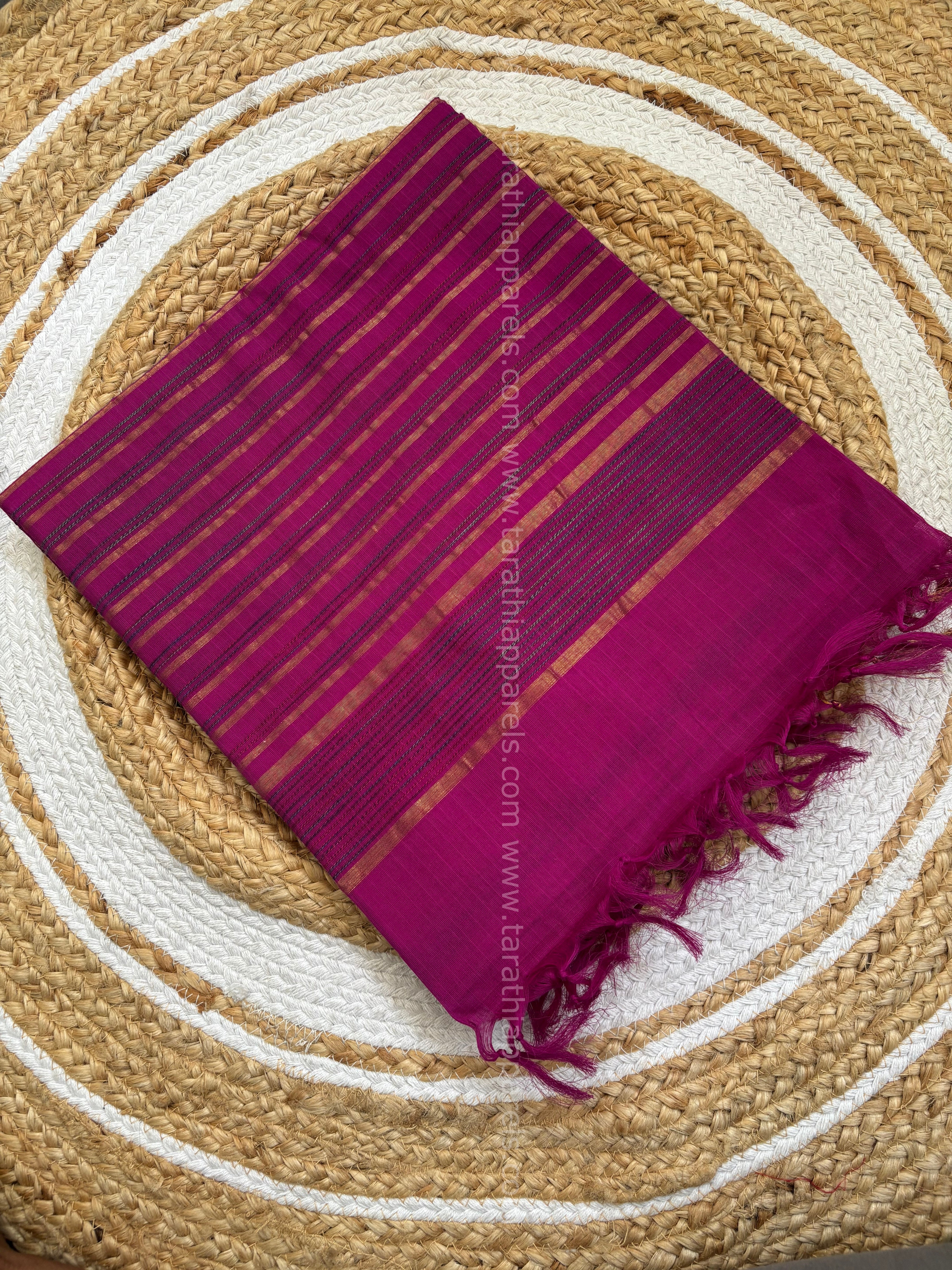 Jute Cotton Saree JC06