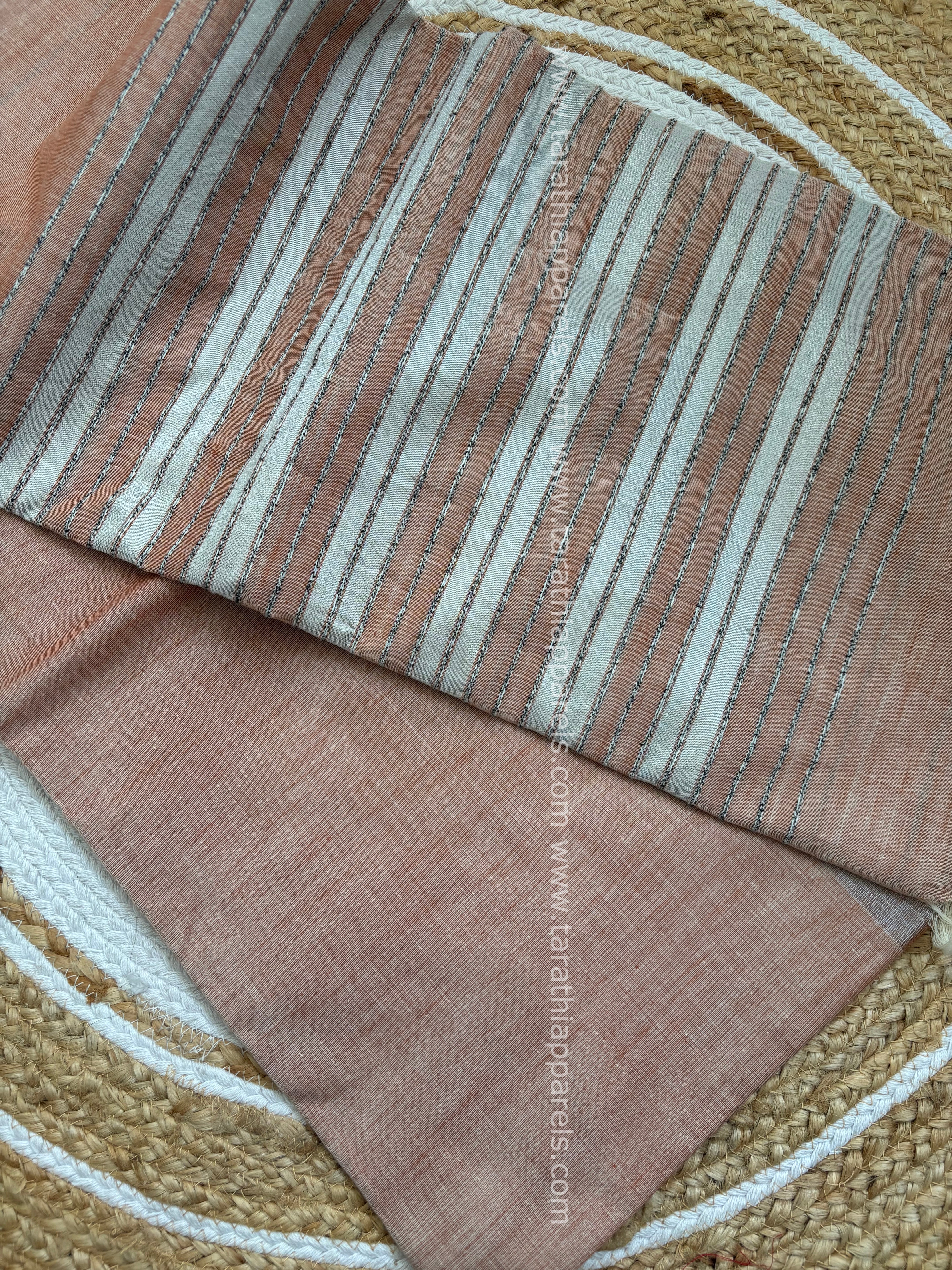 Jute Cotton Saree JC07