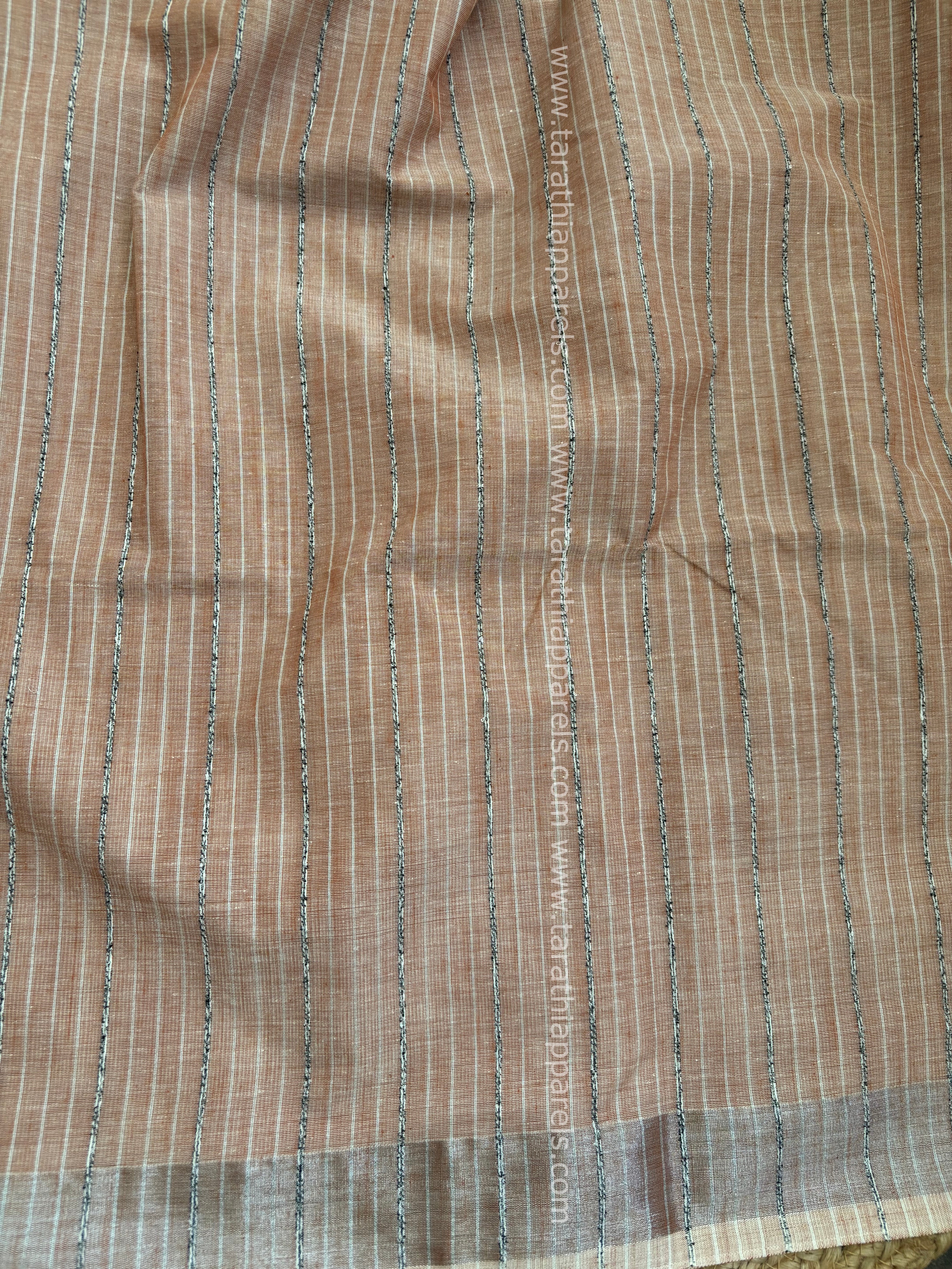 Jute Cotton Saree JC07