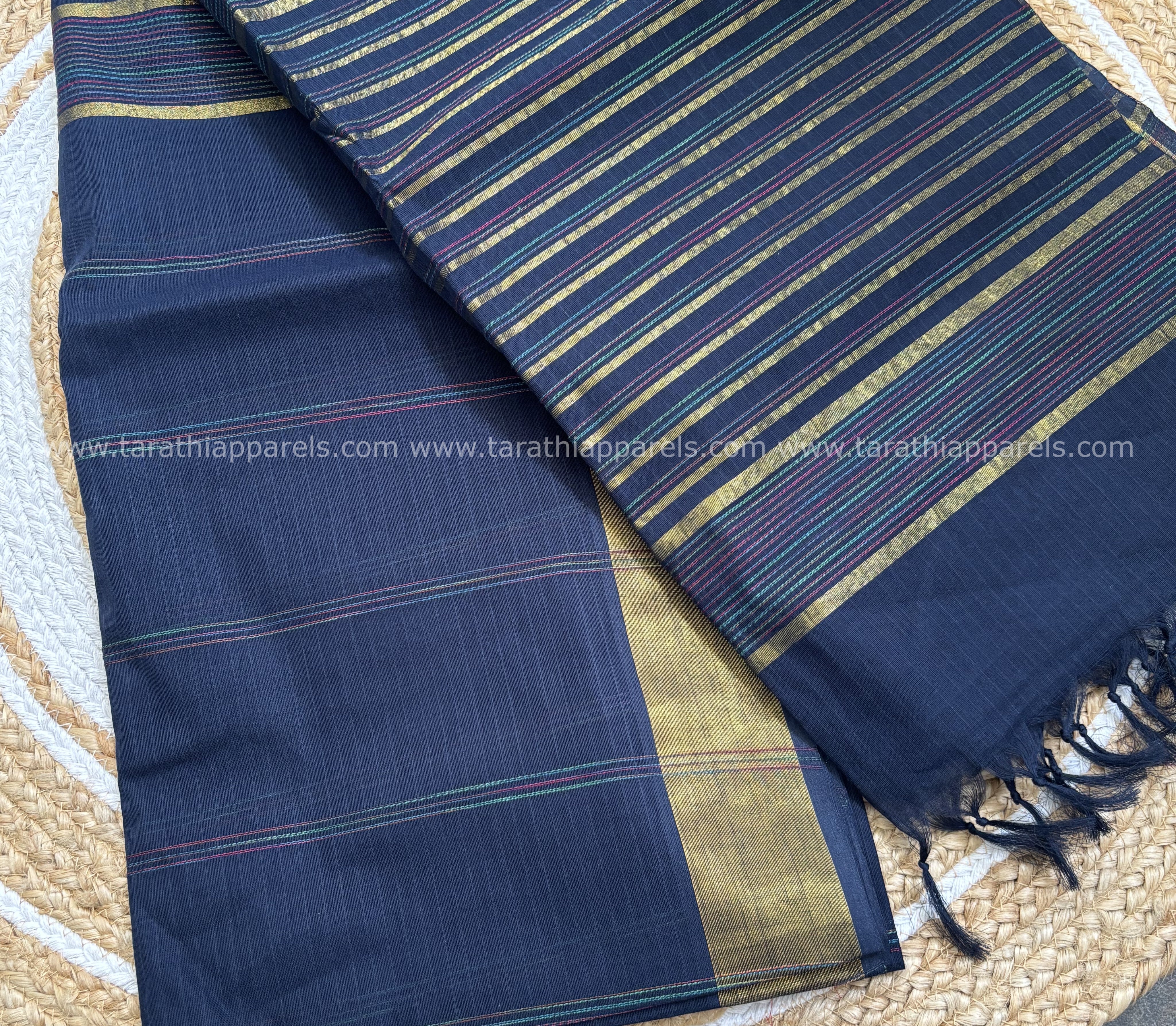 Jute Cotton Saree JC09