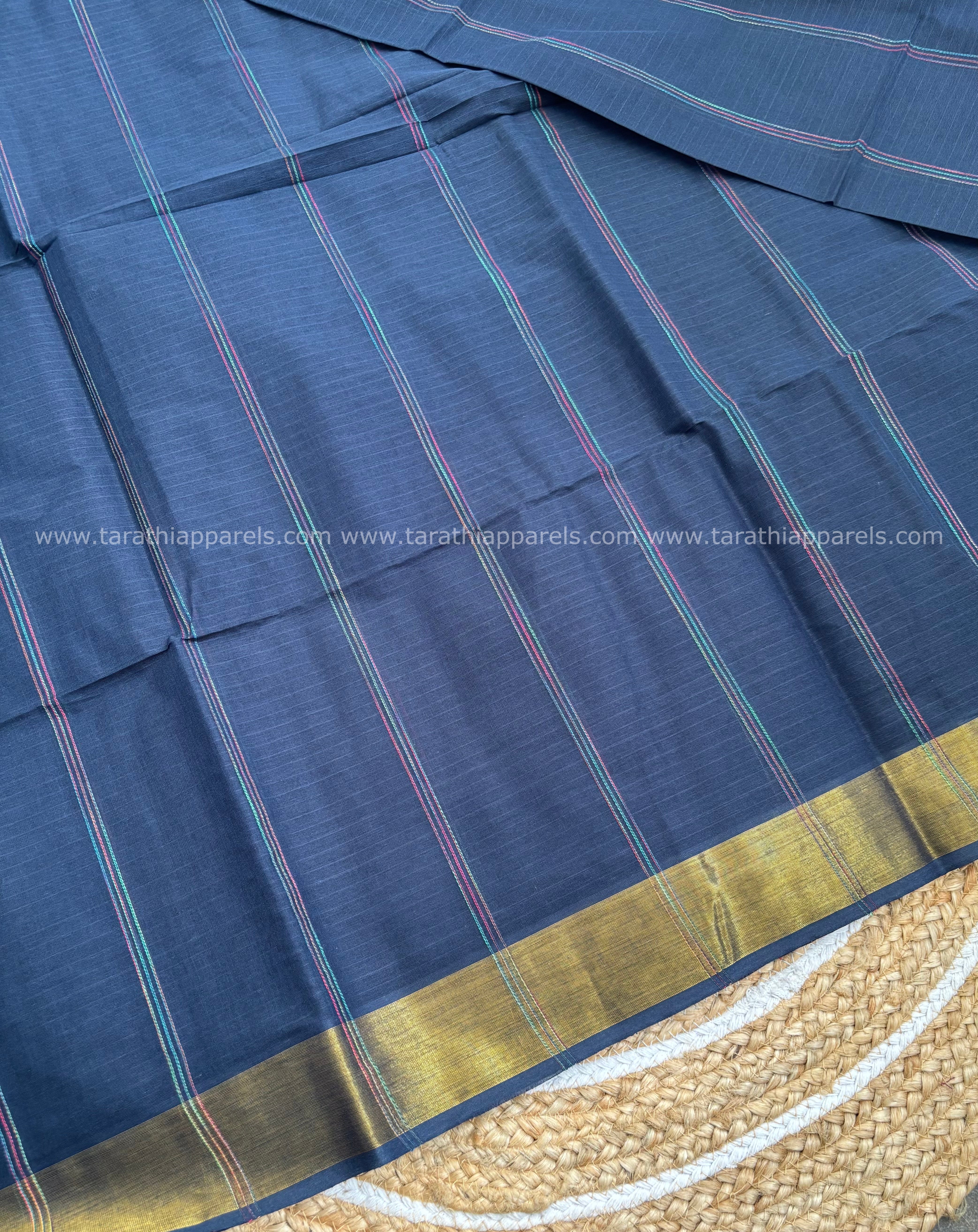 Jute Cotton Saree JC09