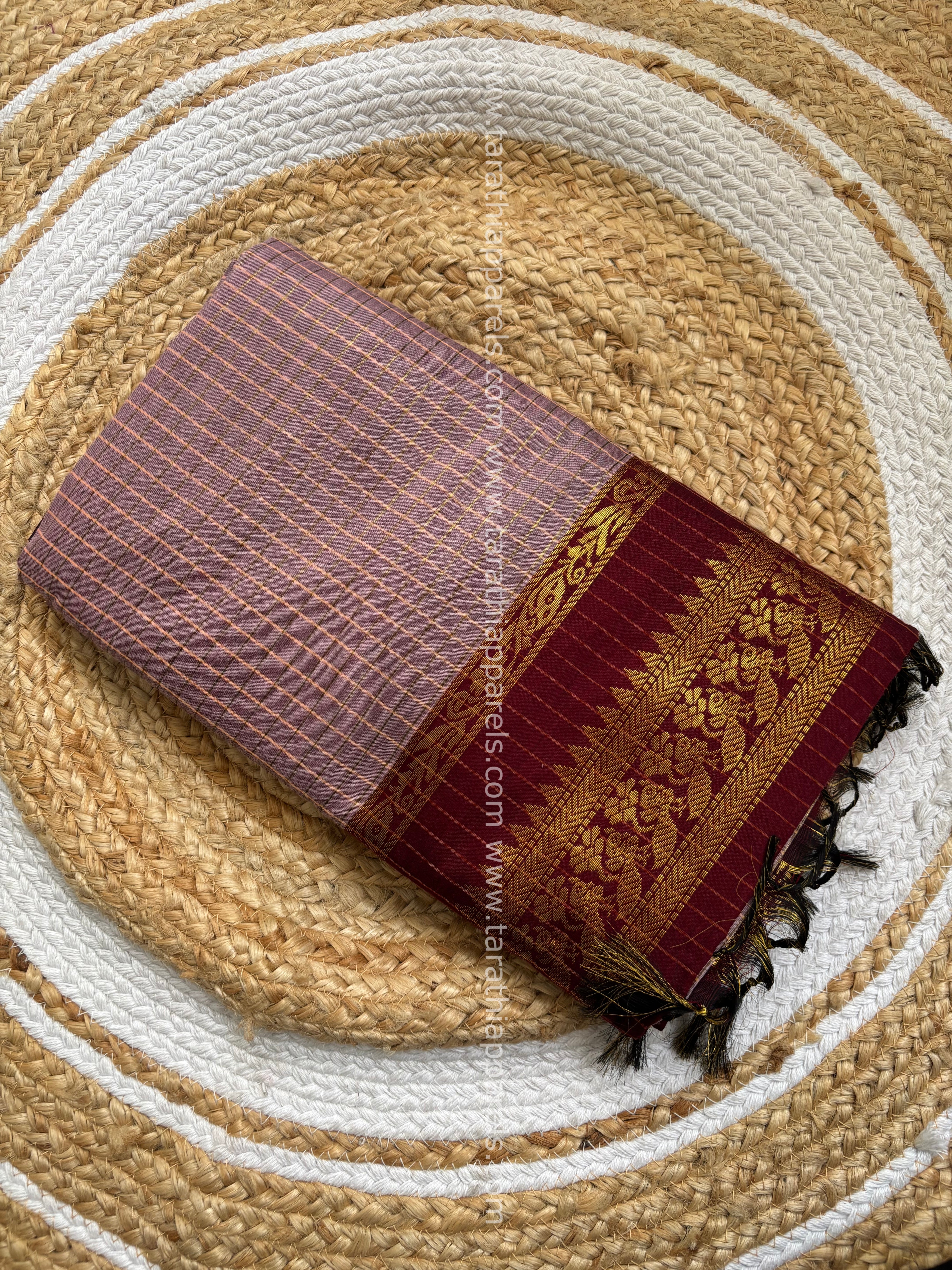 Tarathi Kattam Kalyani Cotton saree KC08