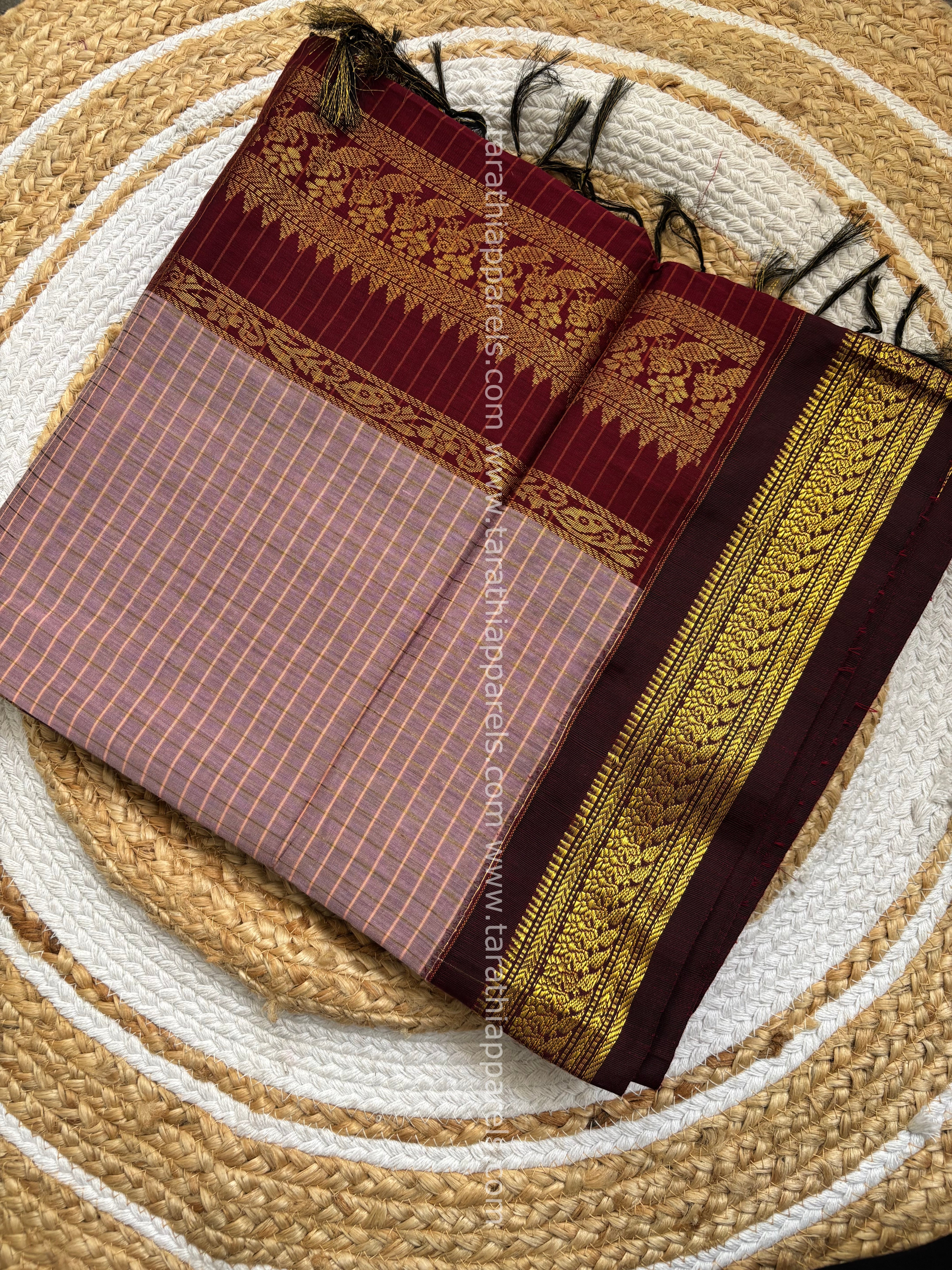 Tarathi Kattam Kalyani Cotton saree KC08