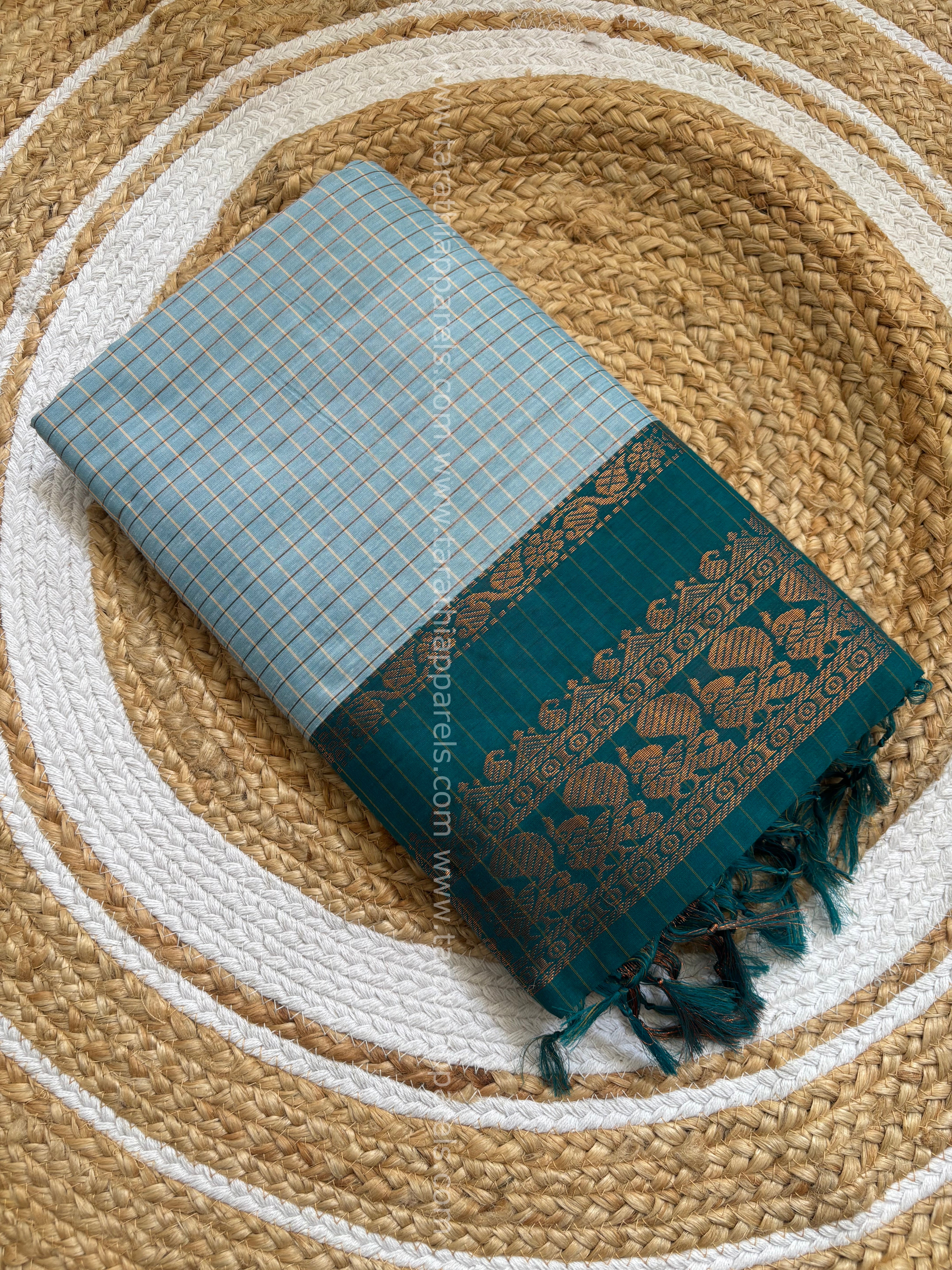 Tarathi Kattam Kalyani Cotton saree KC12