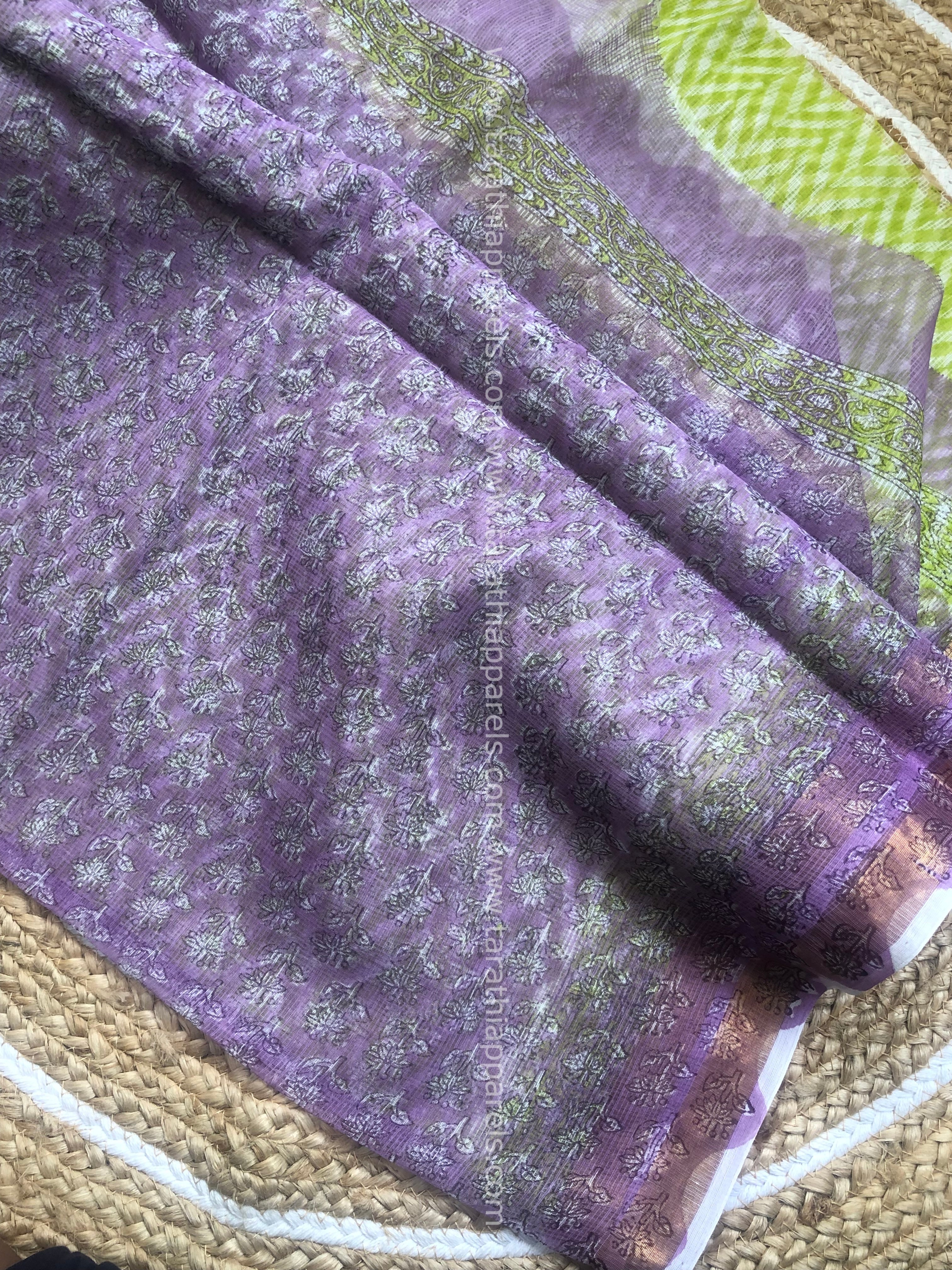 Tarathi  Kota cotton saree KS06