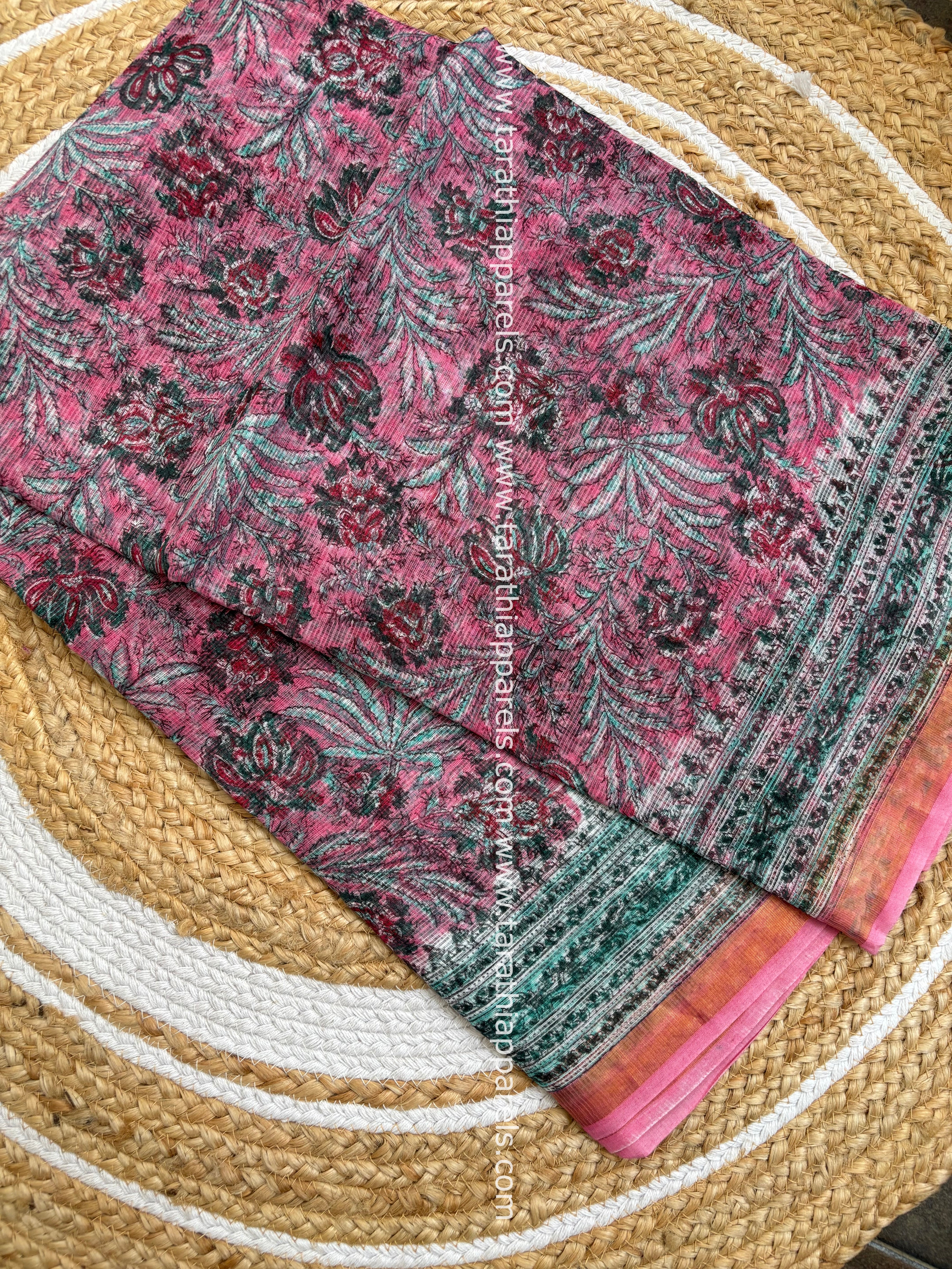 Tarathi Kota cotton saree  KS12