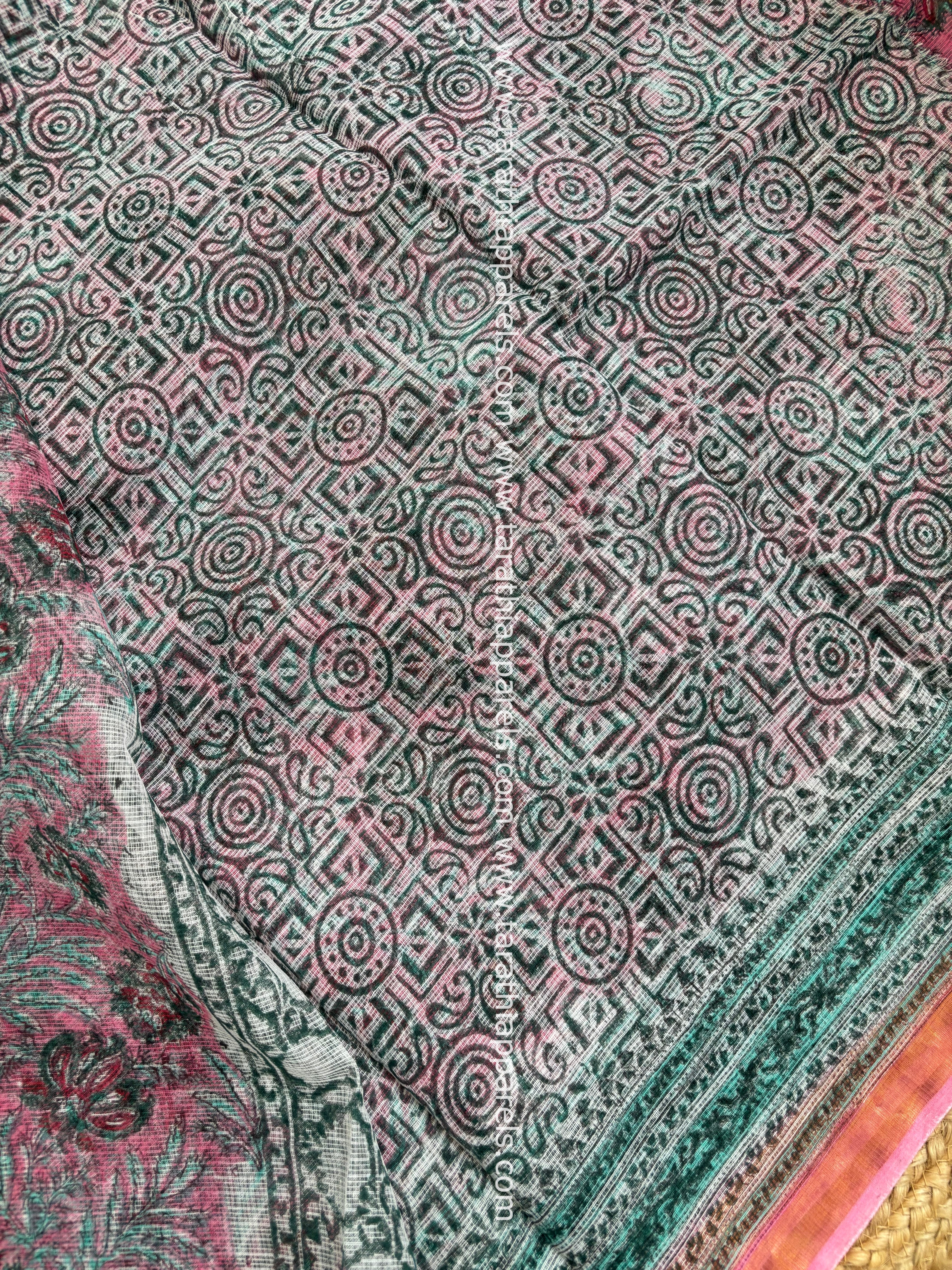 Tarathi Kota cotton saree  KS12