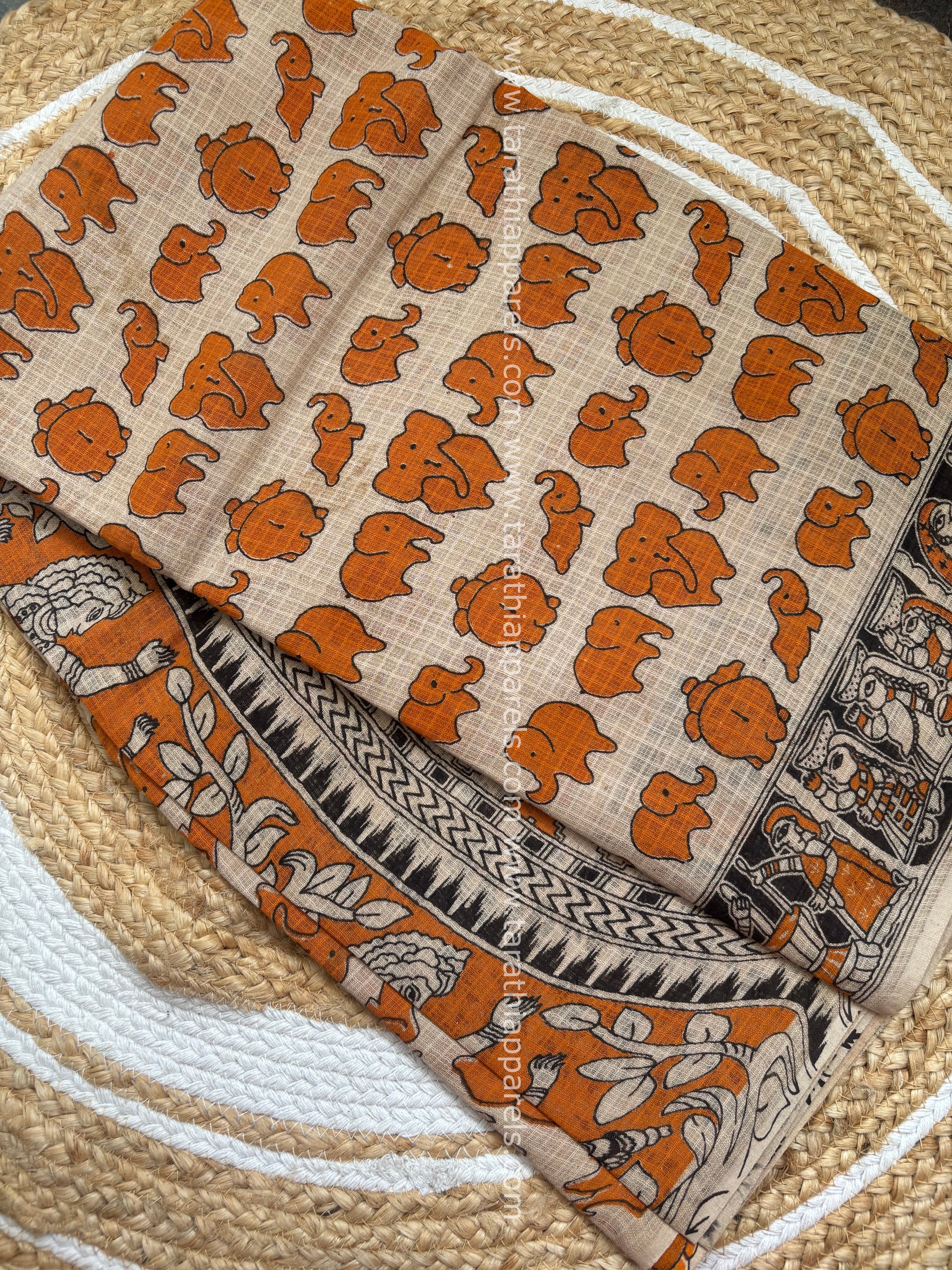 kalamkari  Kota cotton saree KS15