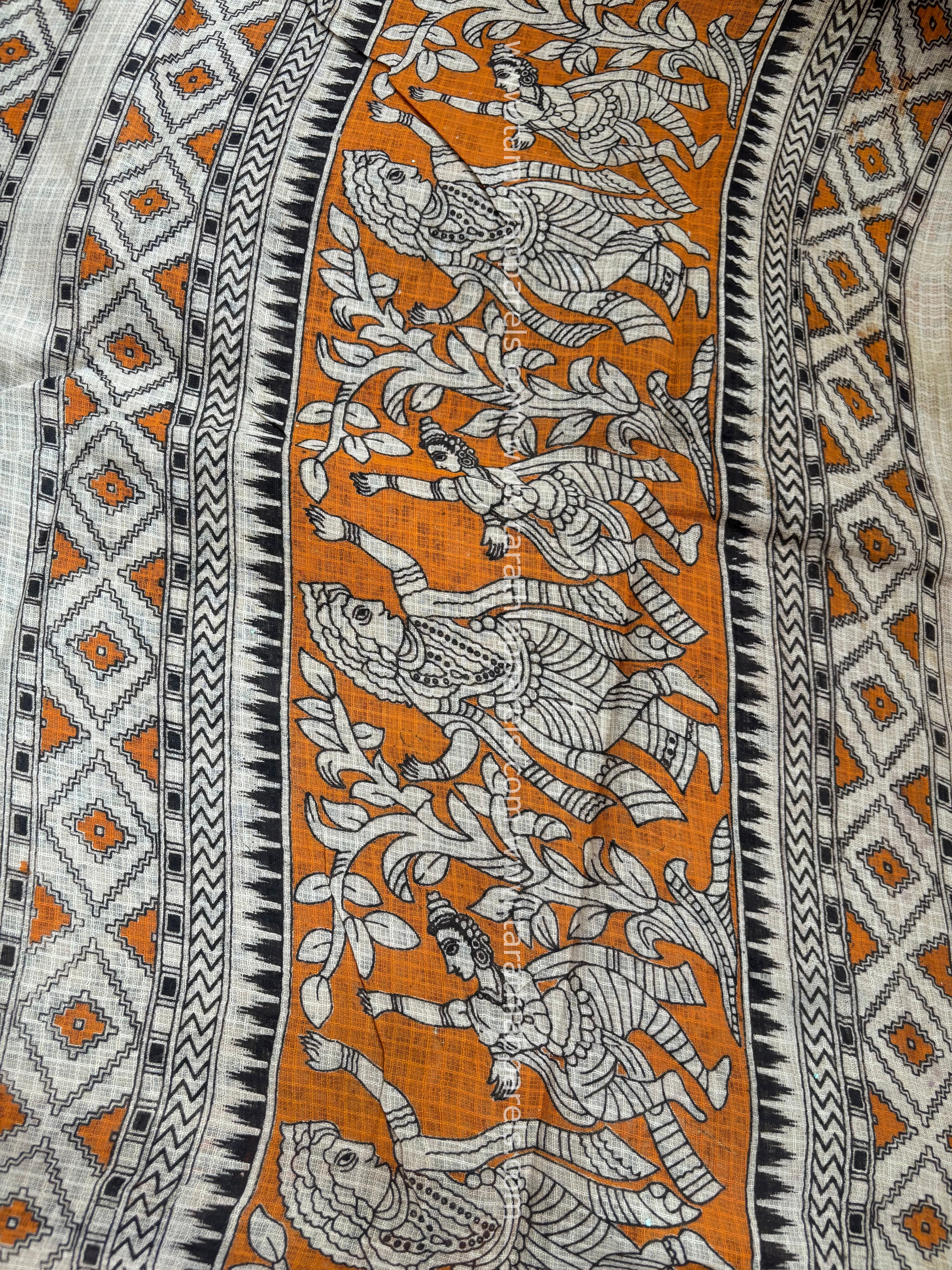 kalamkari  Kota cotton saree KS15