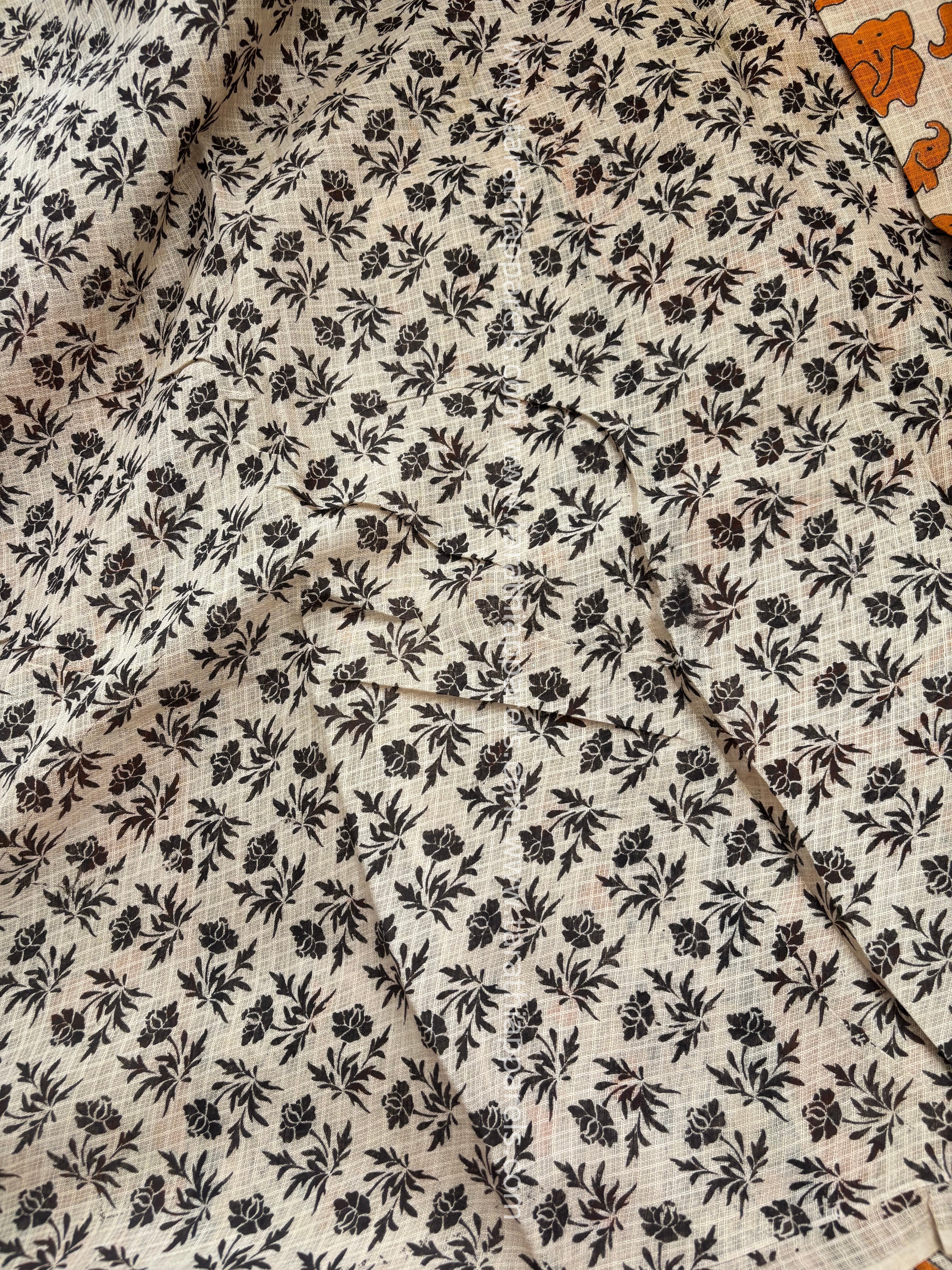 kalamkari  Kota cotton saree KS15