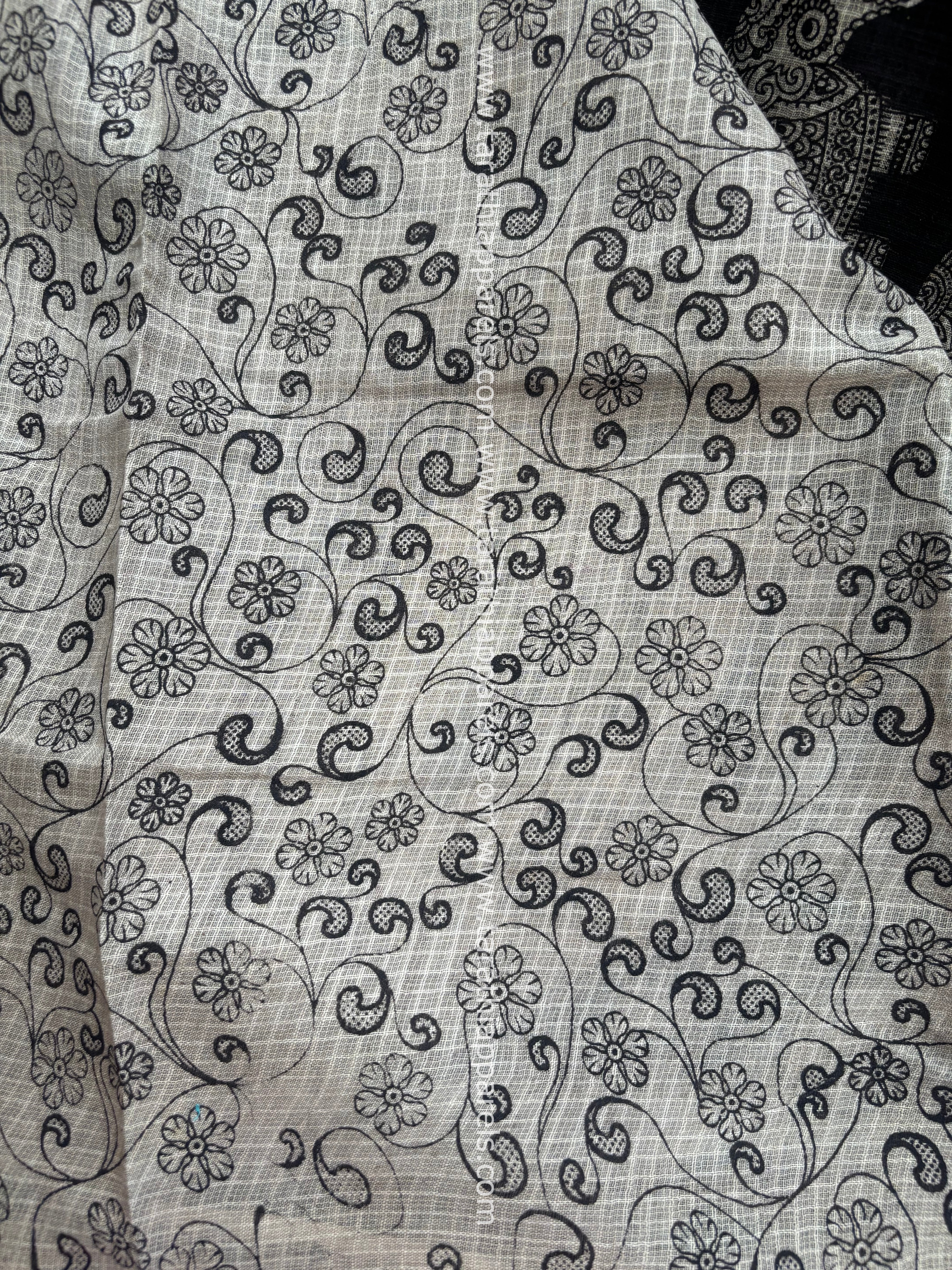 kalamkari Kota cotton saree KS16