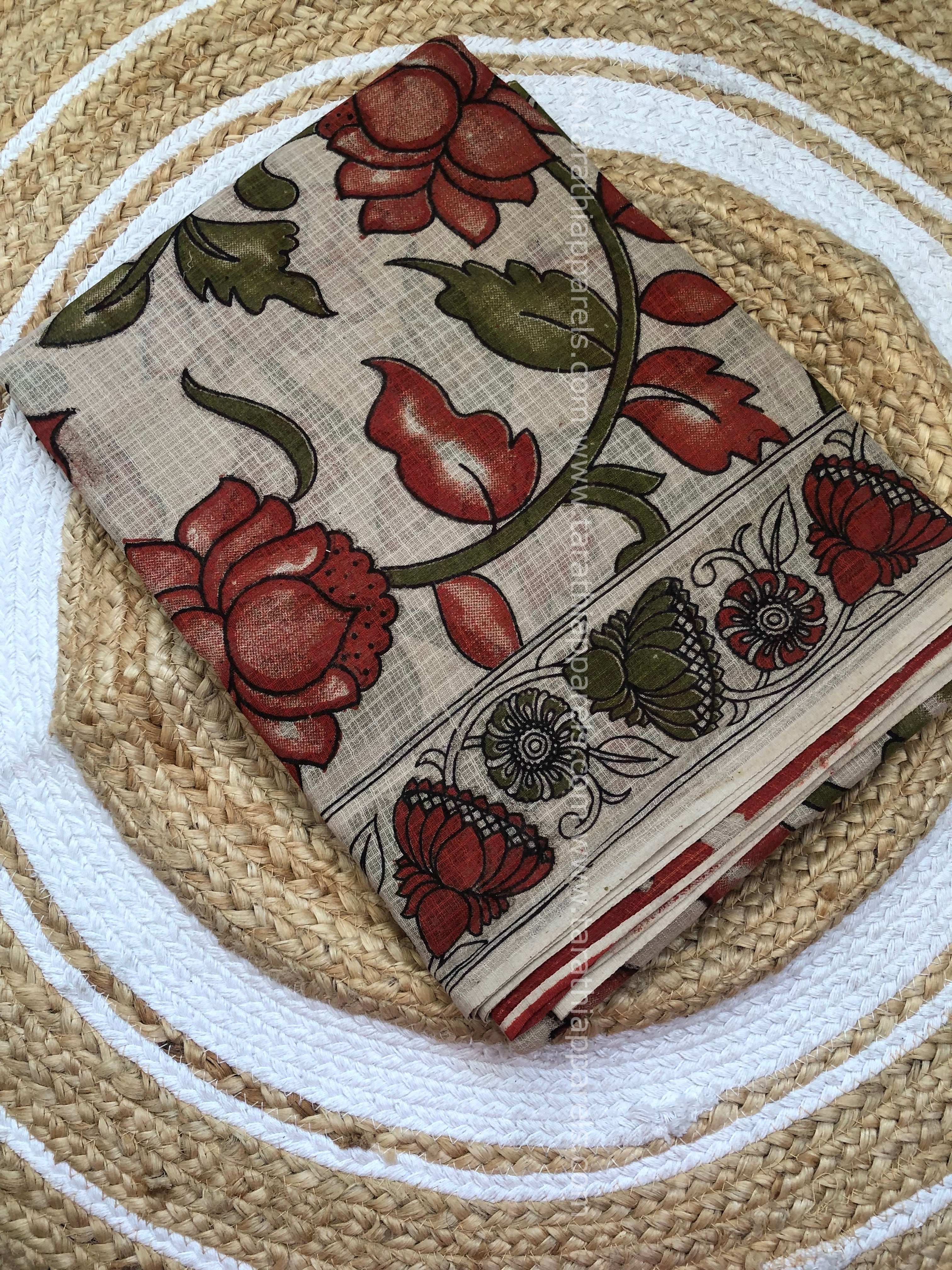 kalamkari Kota cotton saree KS18