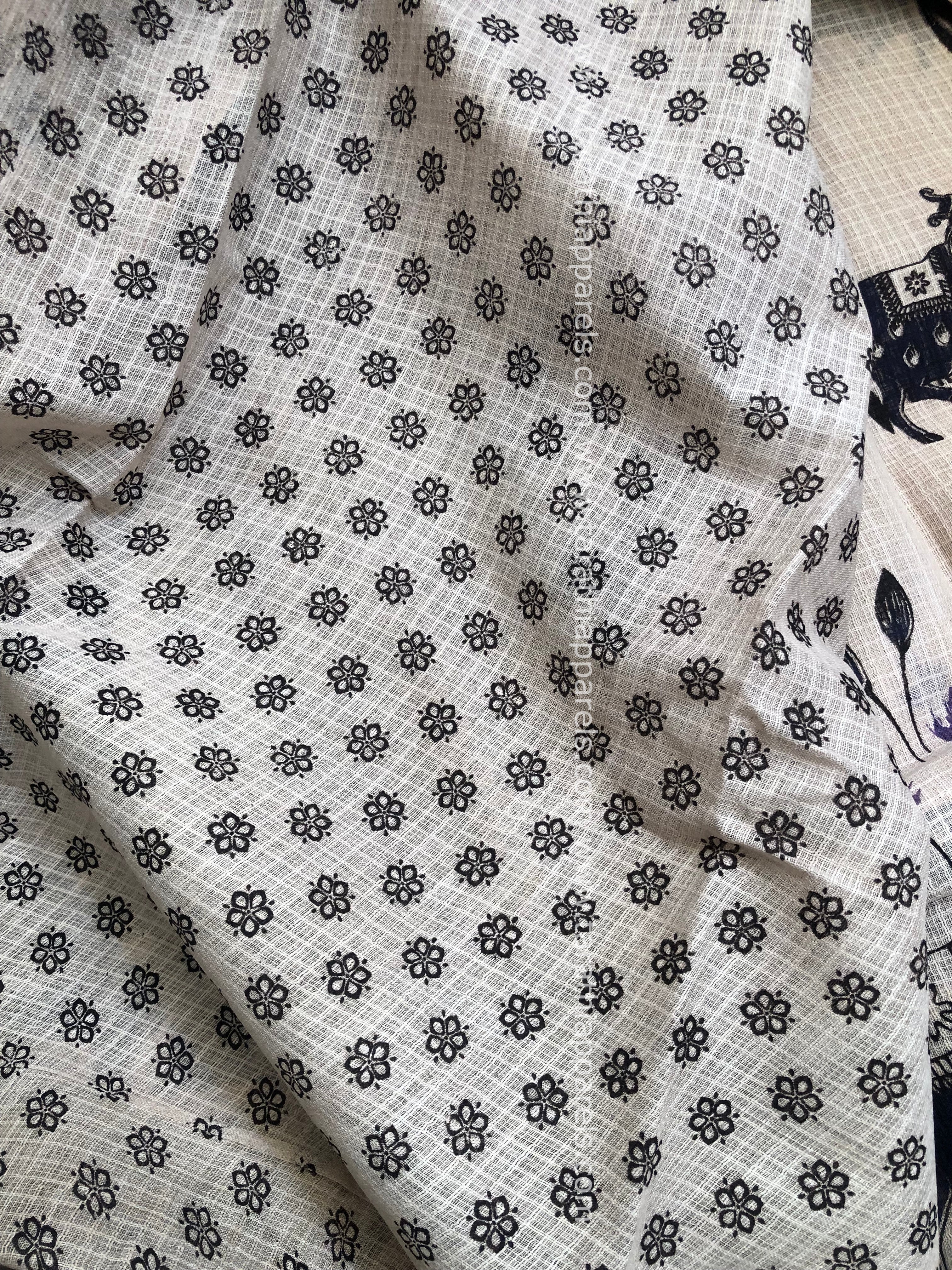 kalamkari Kota cotton saree KS22