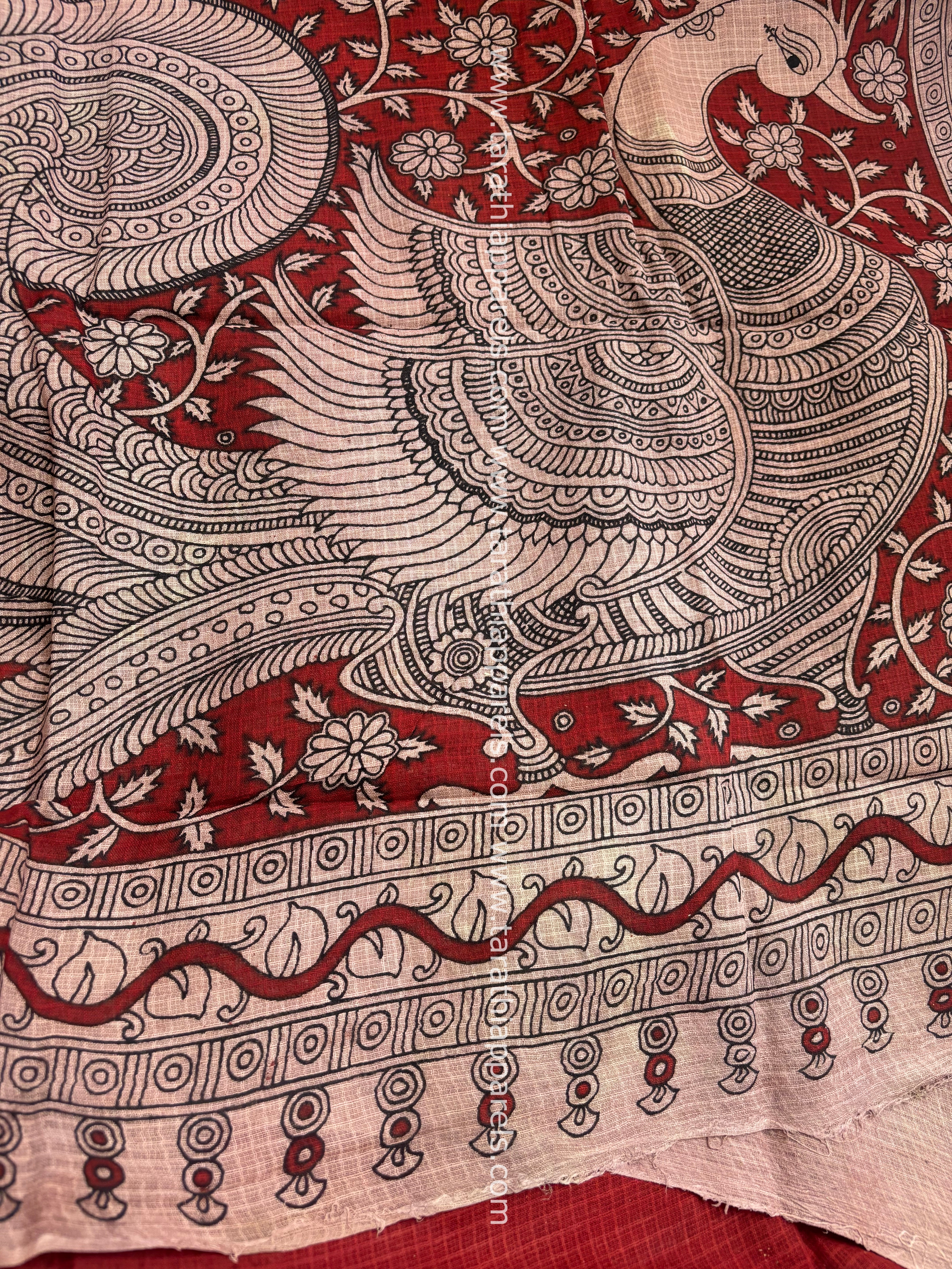 kalamkari Kota cotton saree KS27