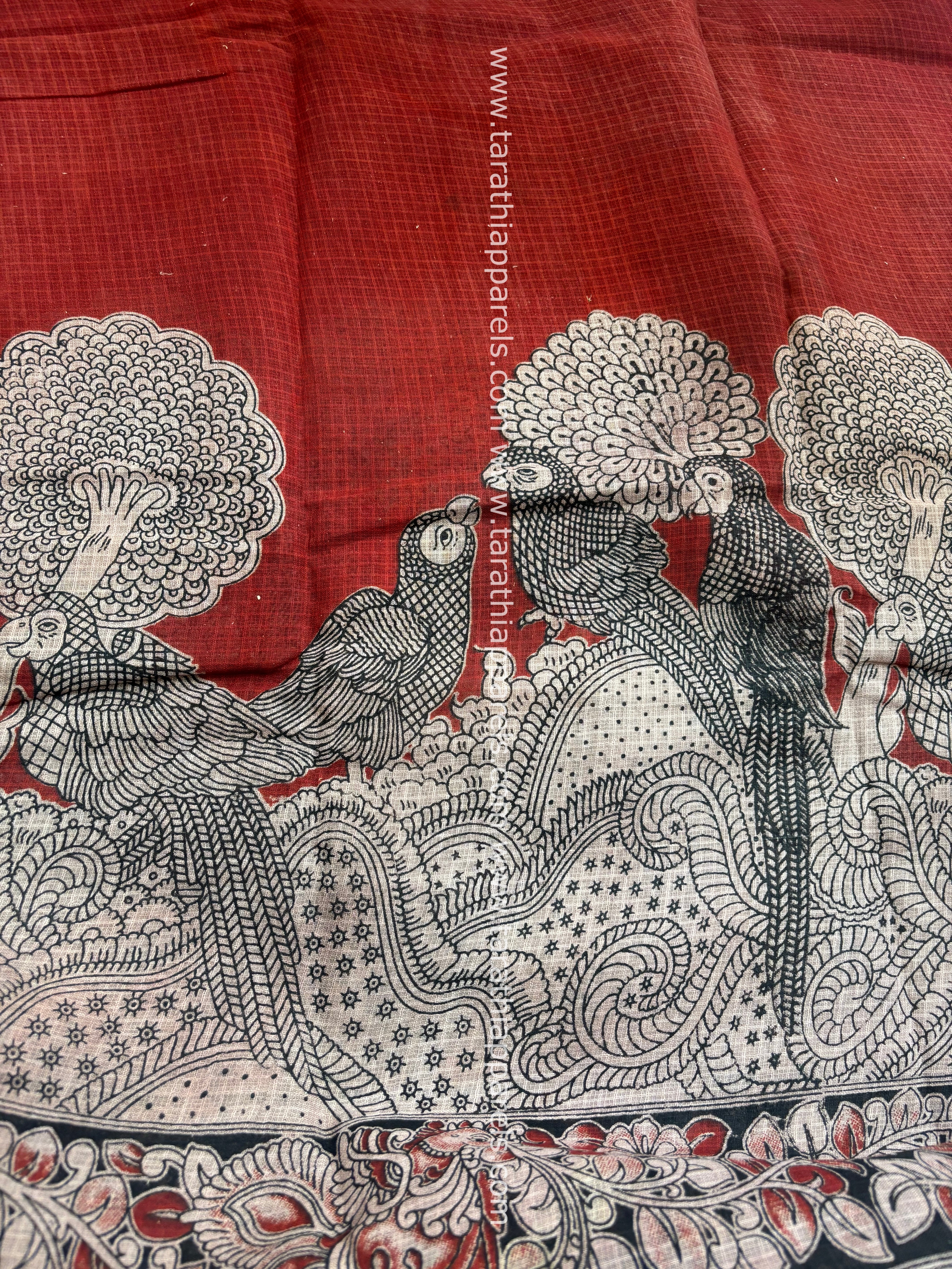 kalamkari Kota cotton saree KS27
