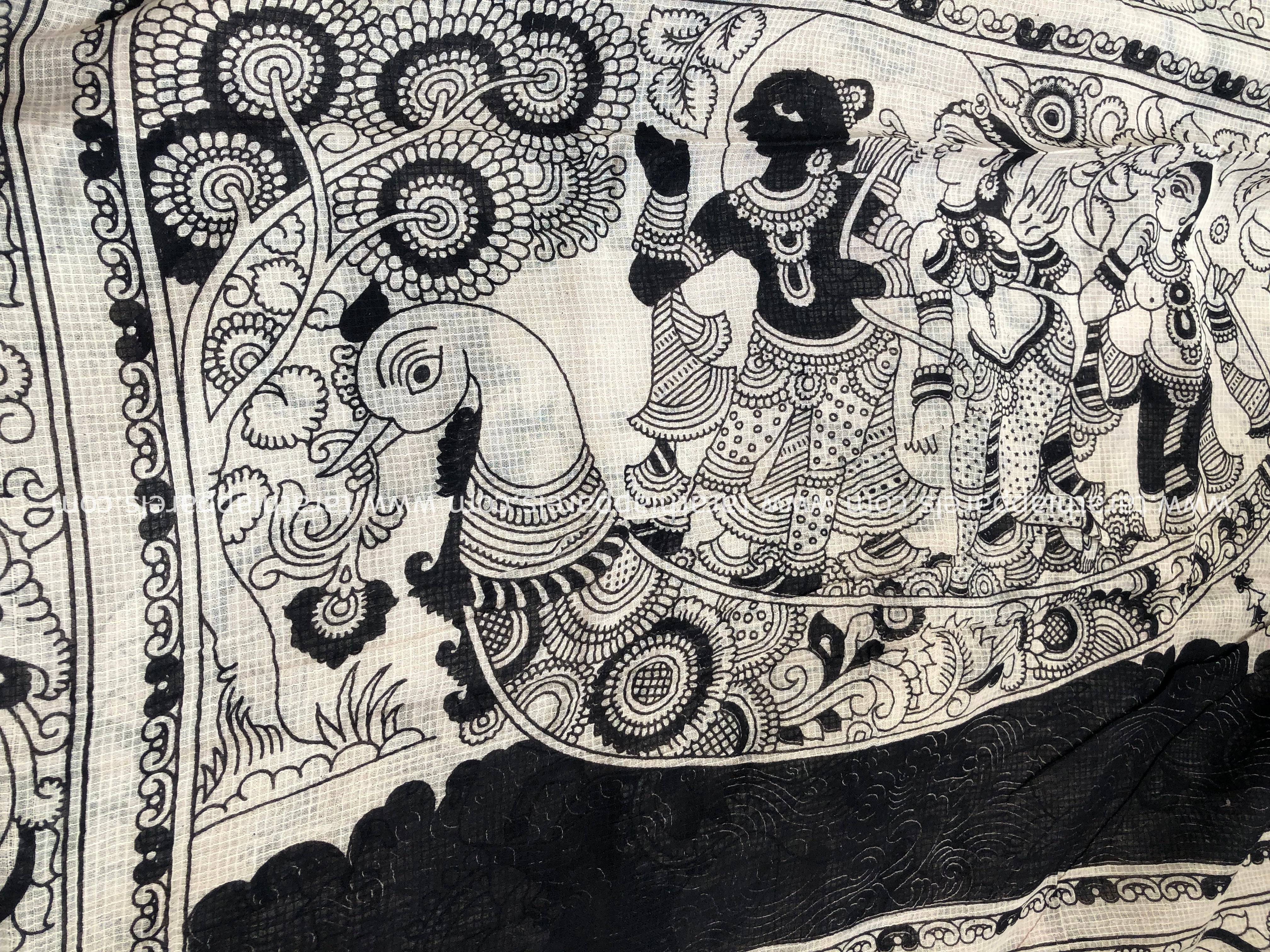 kalamkari Kota cotton saree KS28