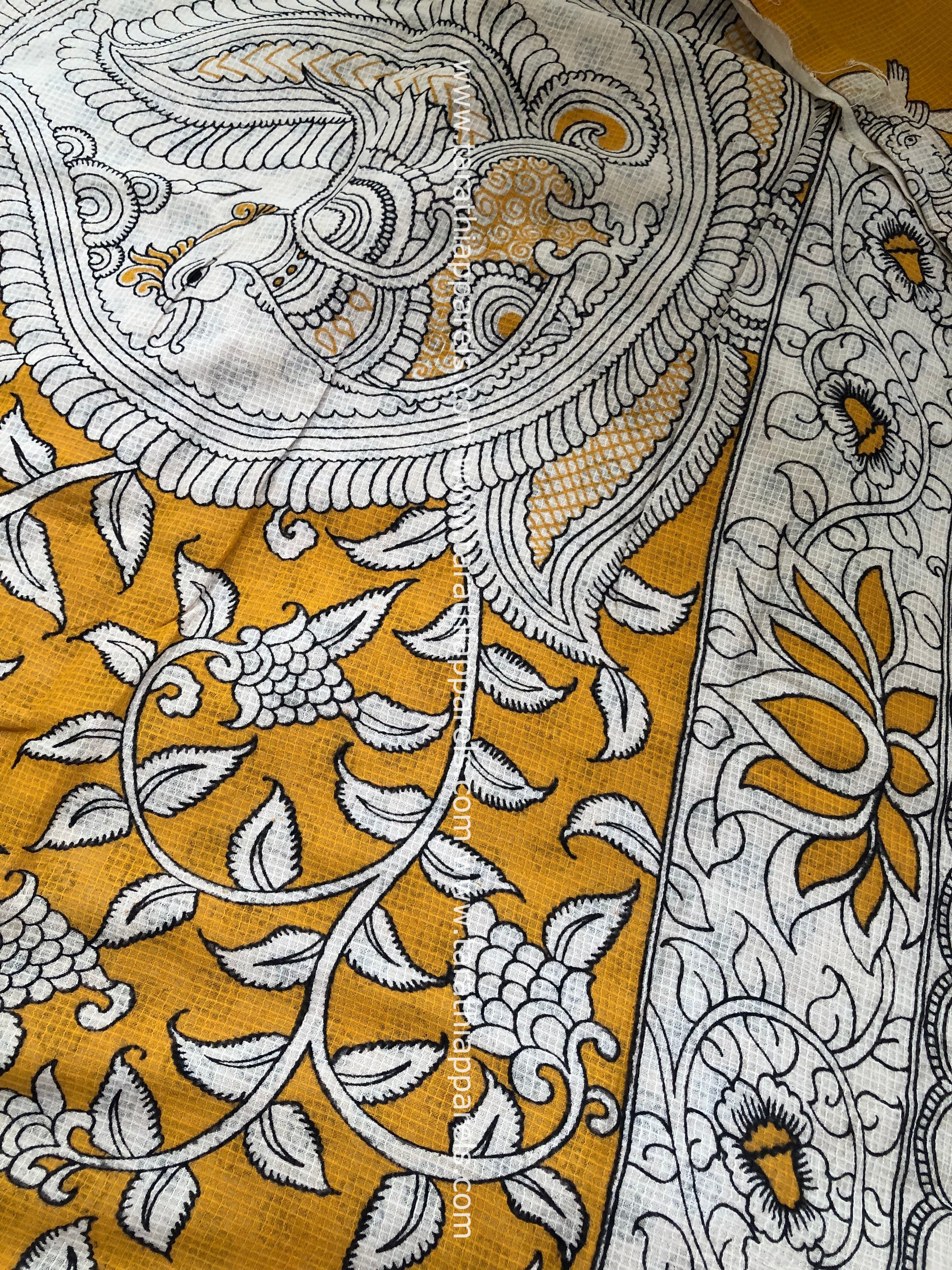 kalamkari Kota cotton saree KS30