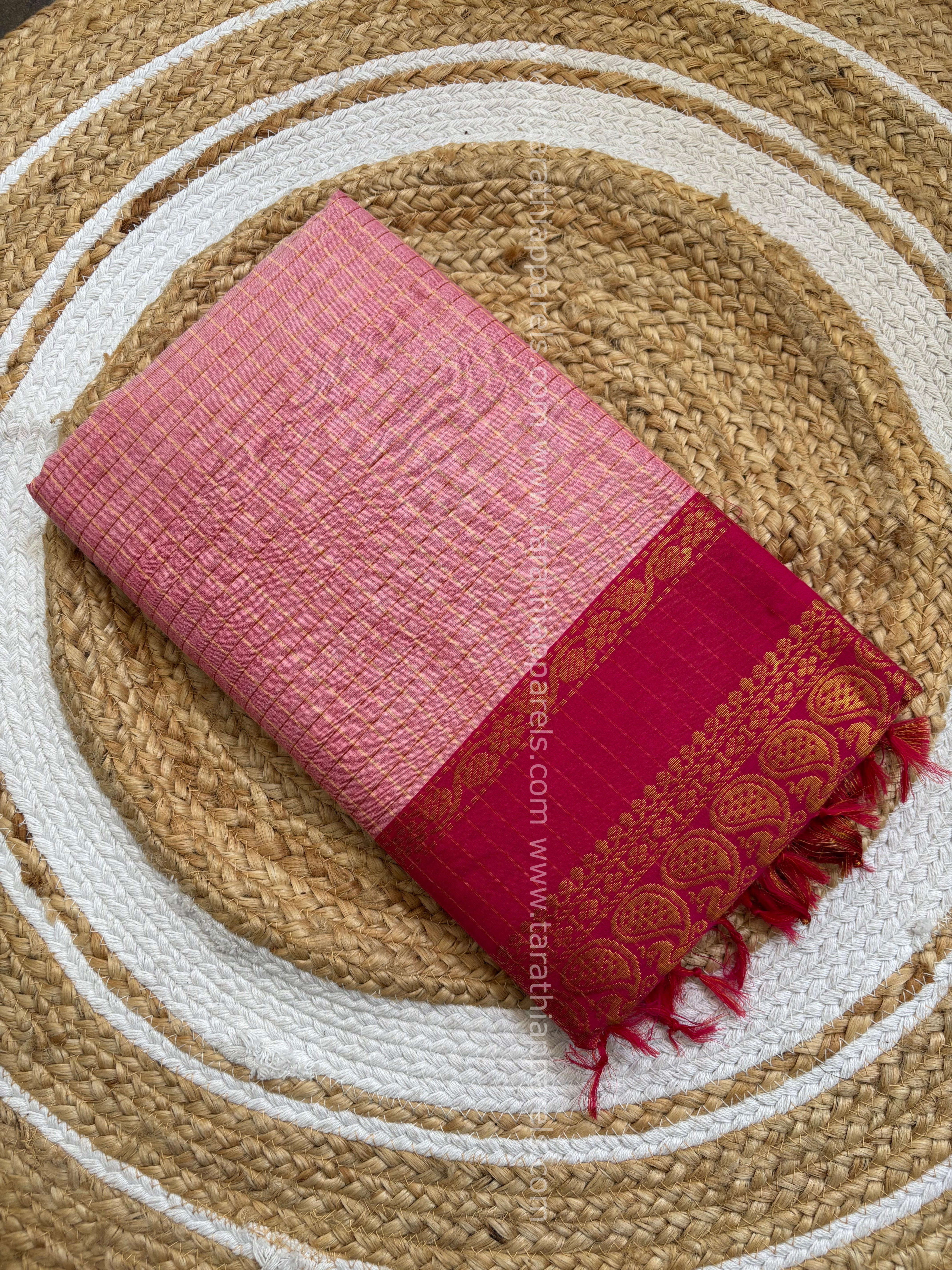 Tarathi Kattam Kalyani Cotton saree KC05