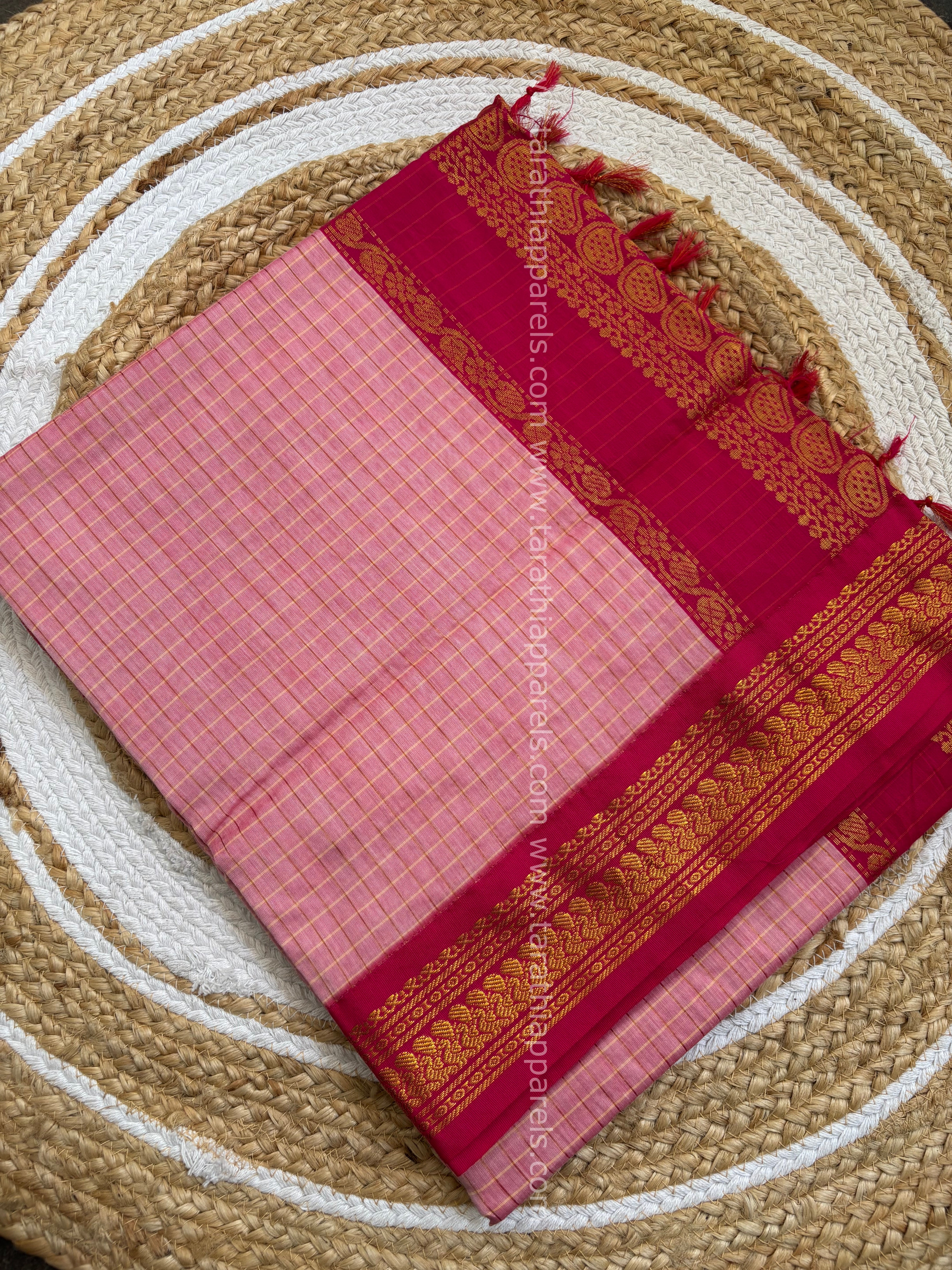 Tarathi Kattam Kalyani Cotton saree KC05